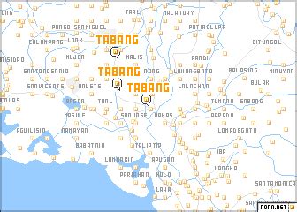 Tabang Map .